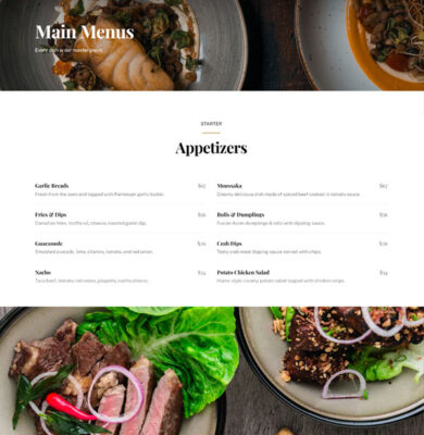 resto-menu